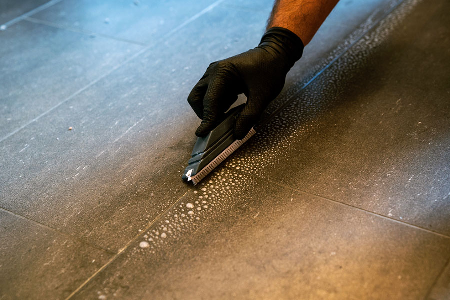 How to Clean Floor Tile Grout