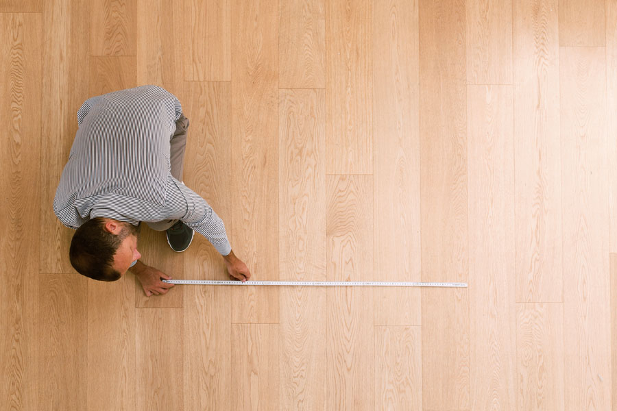 How to measure flooring for vinyl