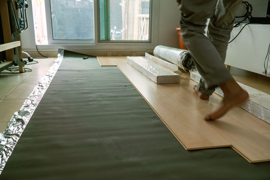 Laminate Installation Process