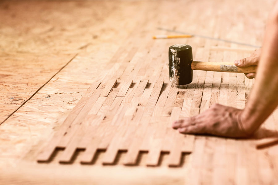 Laying the Flooring