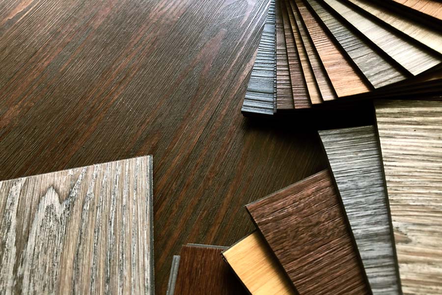 Luxury vinyl plank and luxury vinyl tile