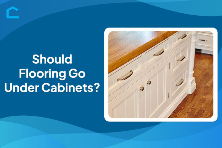 Should Flooring Go Under Cabinets?