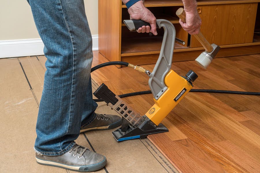 Steps to Using a Flooring Nailer