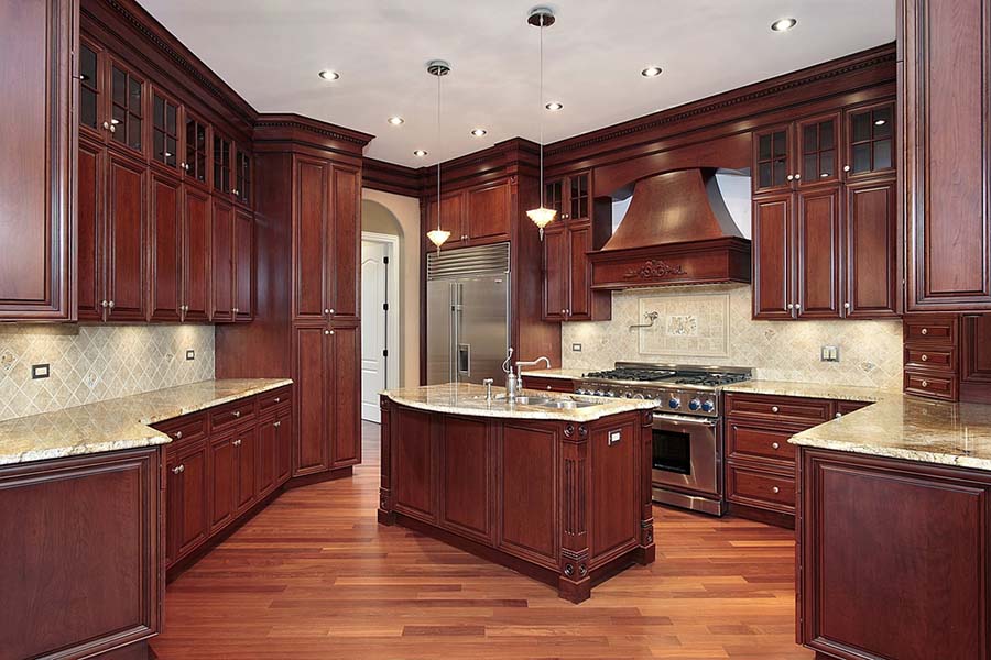 What Color Flooring Goes with Cherry Cabinets?