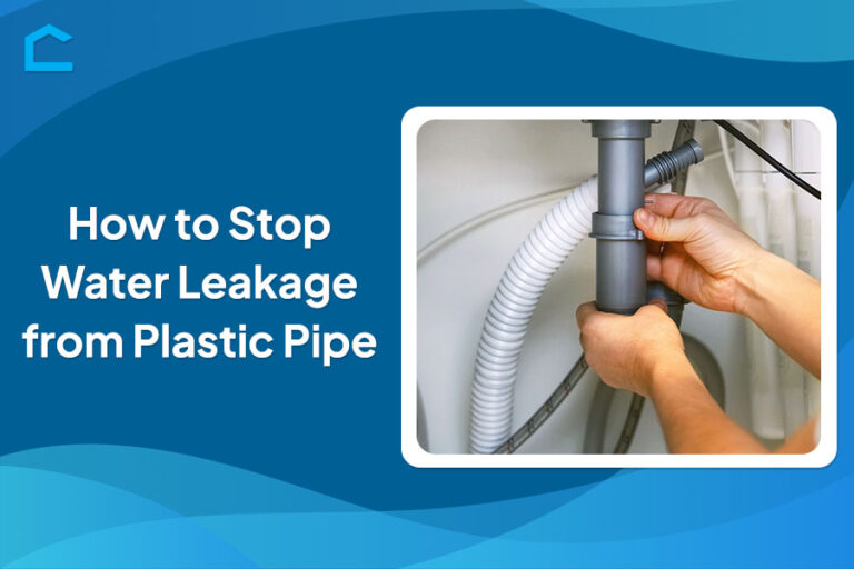 How to Stop Water Leakage From Plastic Pipe