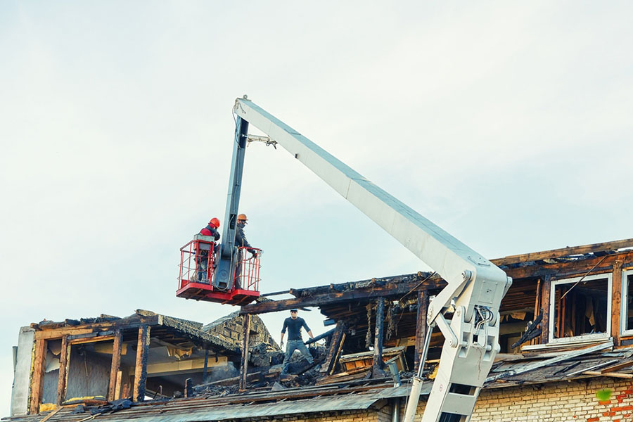 Fire Damage Restoration Process