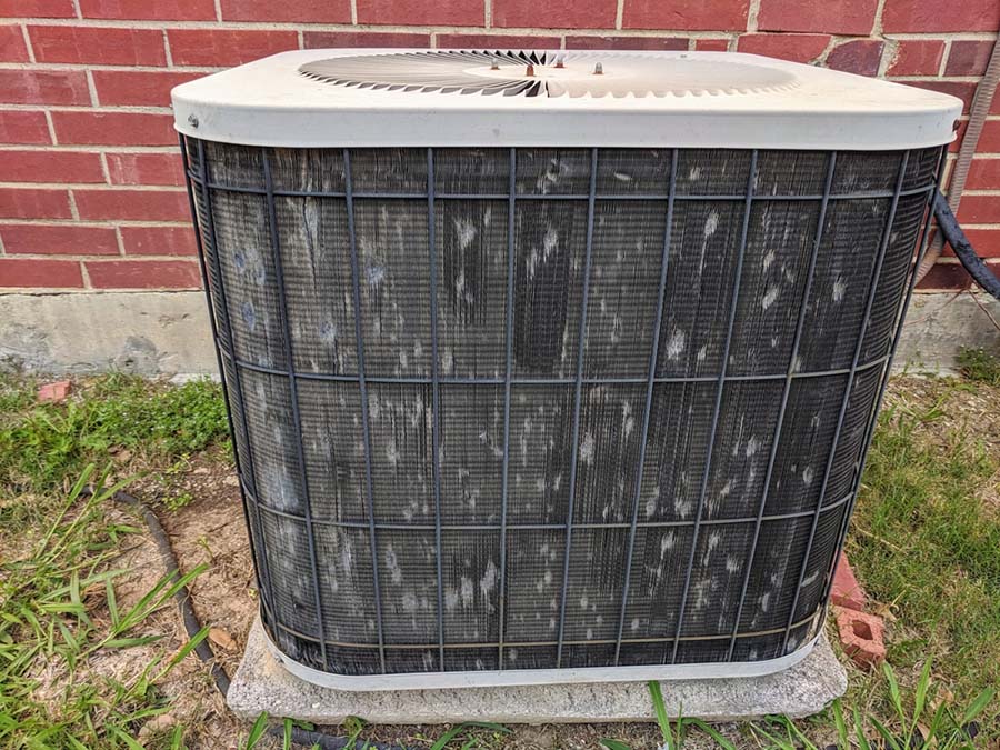 HVAC system damage