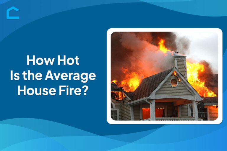 How Hot Is the Average House Fire?
