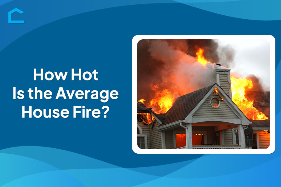 How Hot Is the Average House Fire