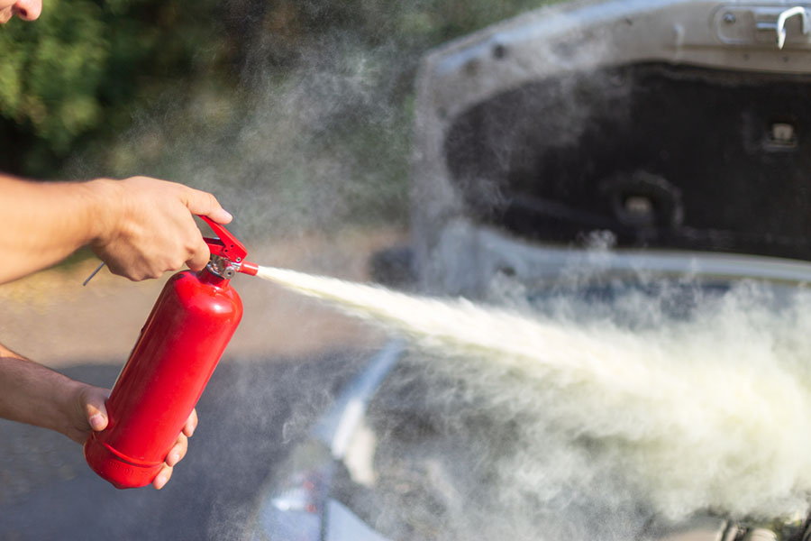 Multi-purpose fire extinguishers