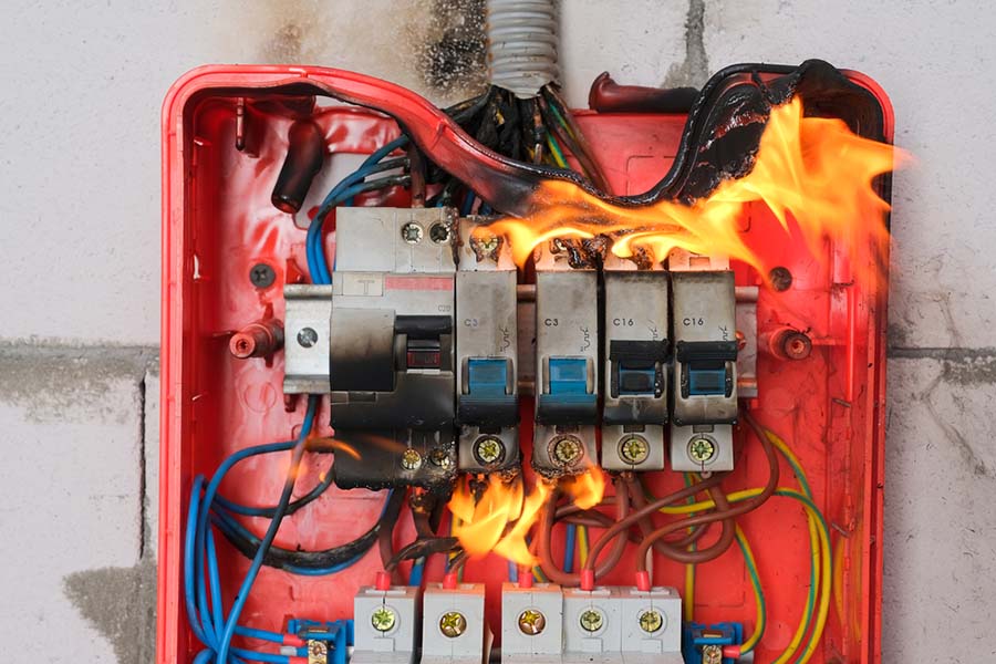 Signs of an Electrical Fire