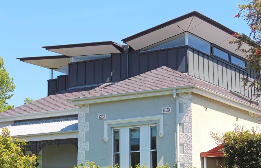 Butterfly roofs