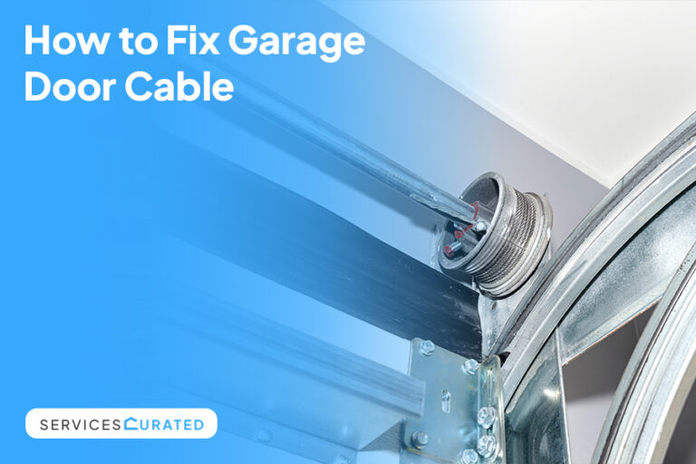 How to Fix Garage Door Cable