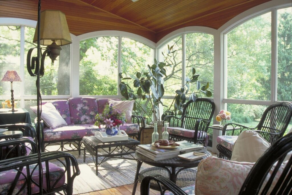 Considerations for Using Regular Furniture in a Sunroom