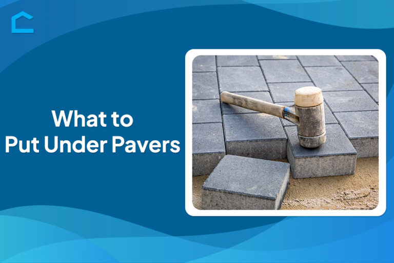 What to Put Under Pavers?